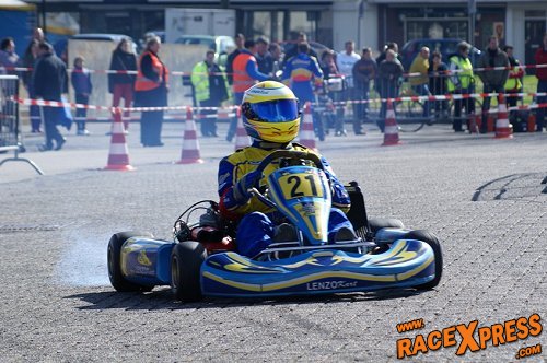 Mooie styling van de Italiaanse Lenzokarts